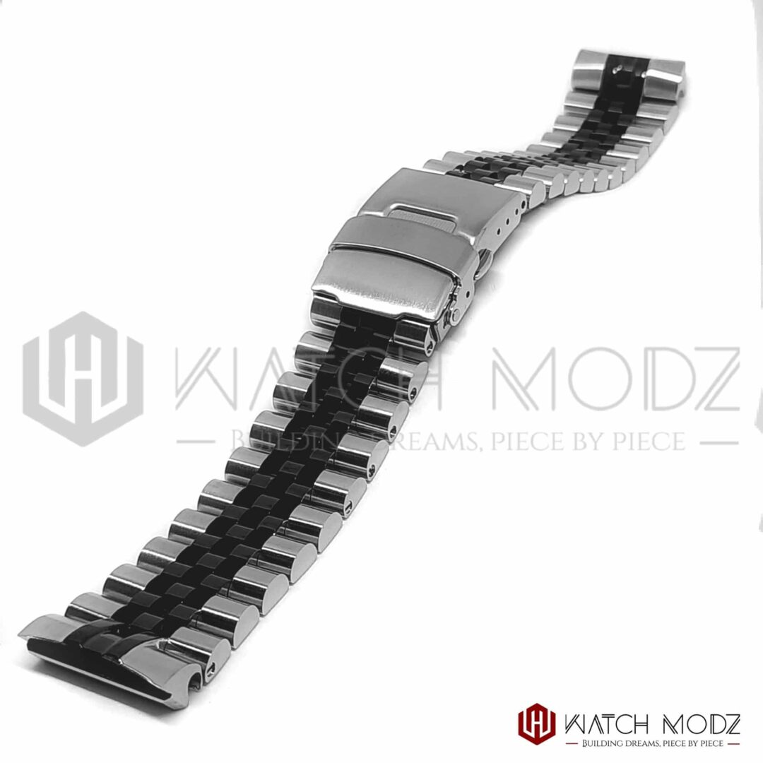 SRP Turtle Bracelet: Black/Silver Jubilee - Watch-Modz